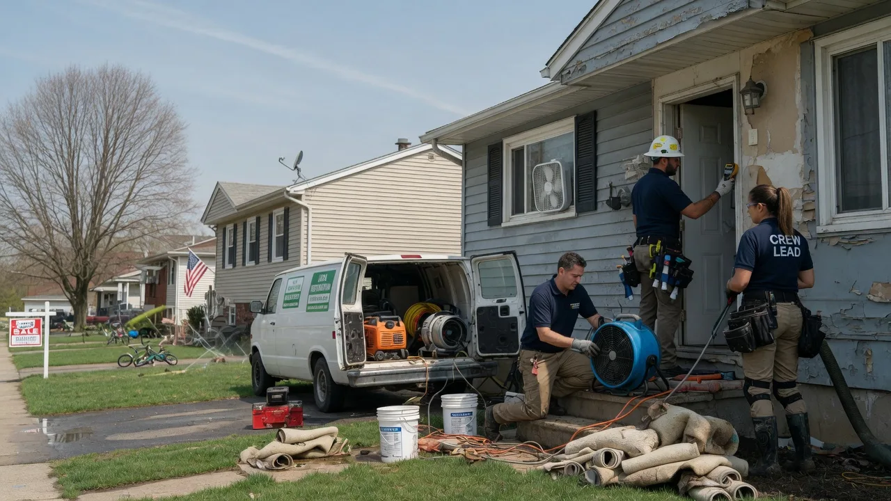 Flood Cleanup in Huletts Landing, NY near me