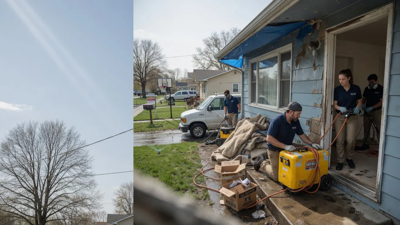 Basement Flood Cleanup in Huletts Landing, NY near me